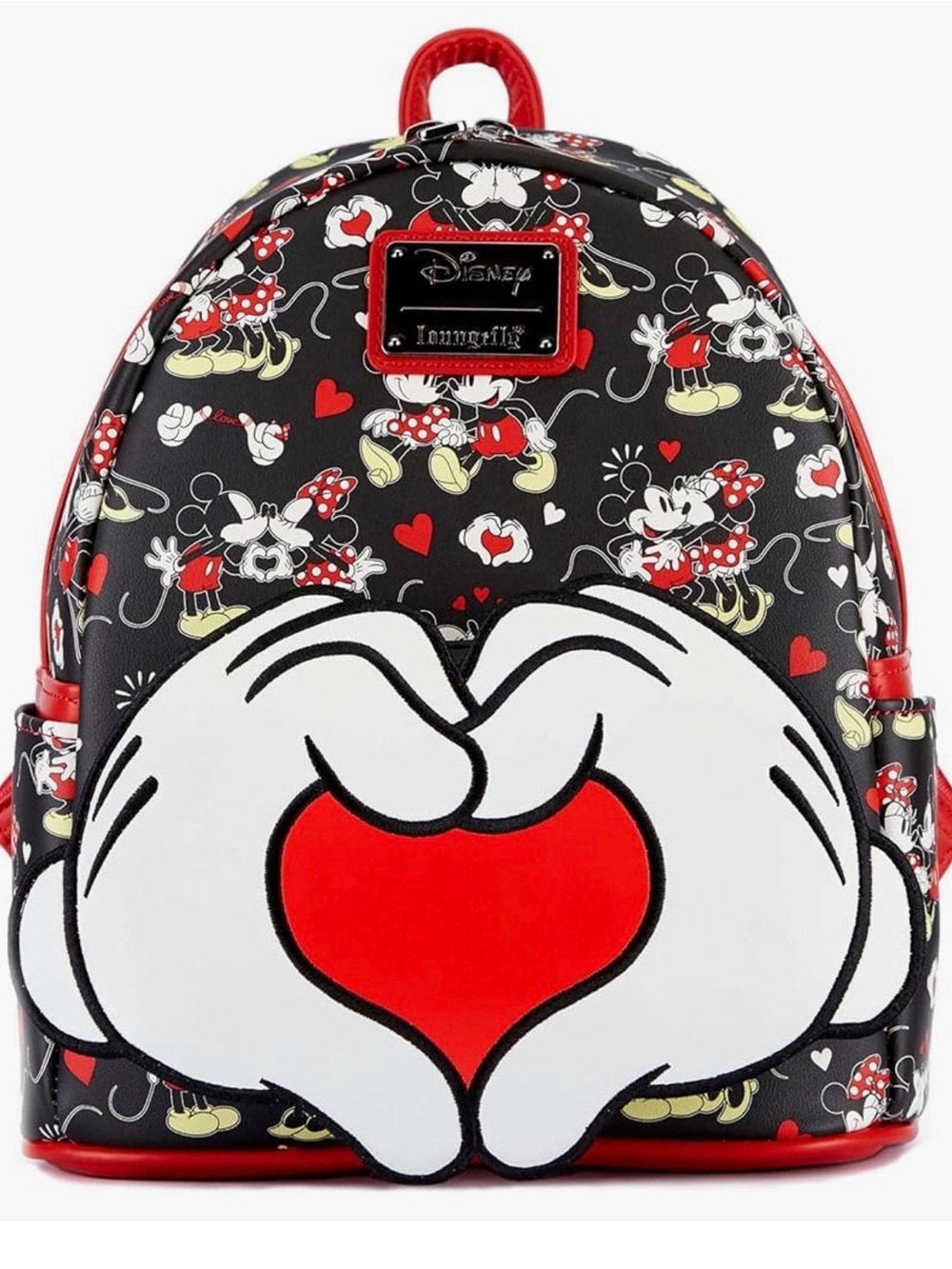 Loungefly Minnie Mouse Black Backpack